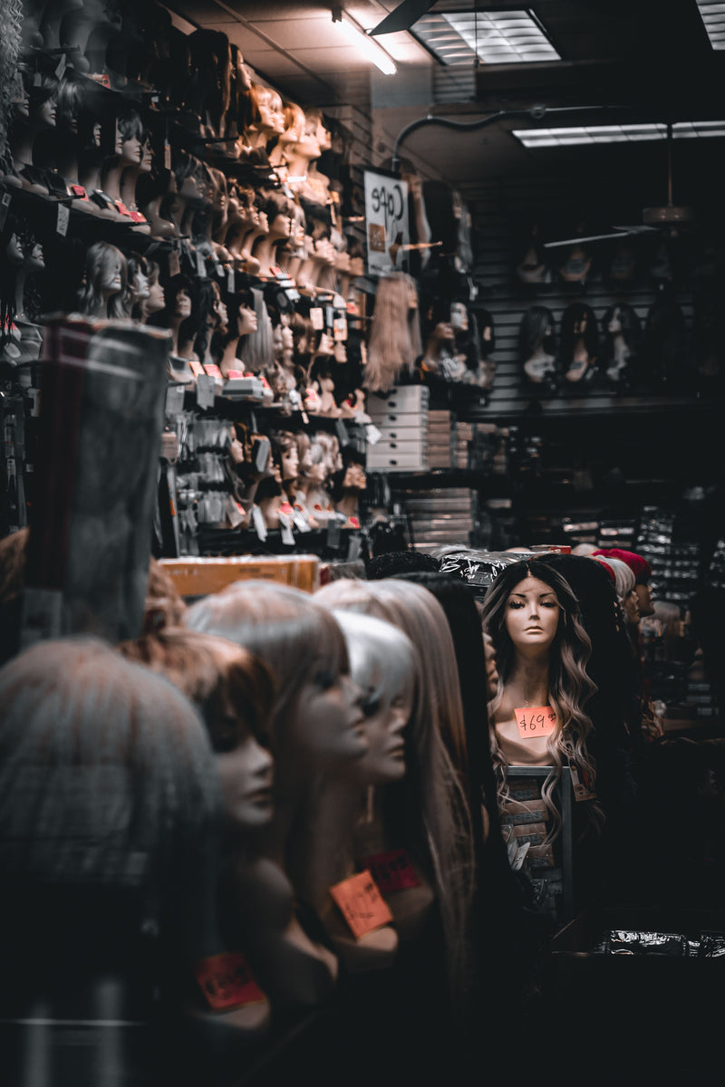 Wig density, explained with photos